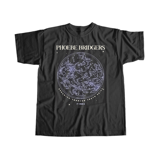 Tokyo Skies Black T-Shirt